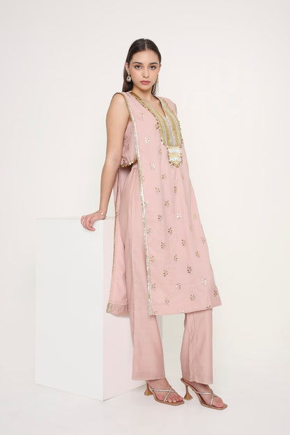 Champagne Sitara Set