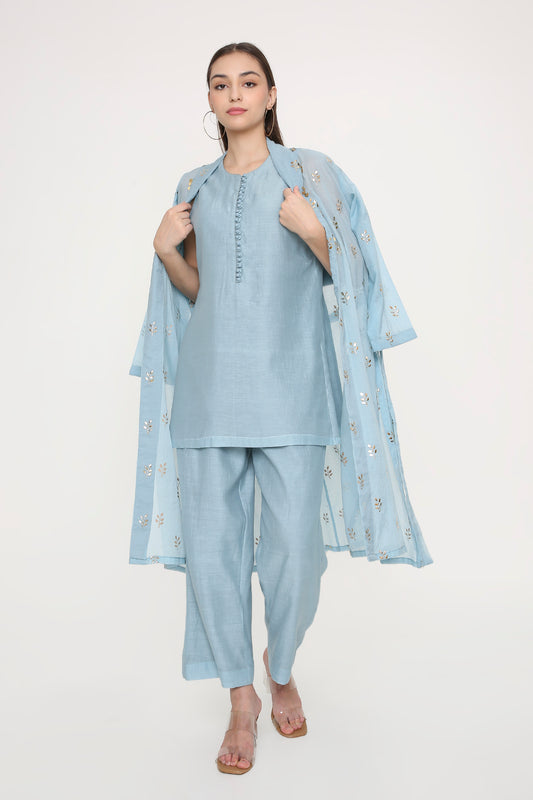 Chanderi Bahaar Set