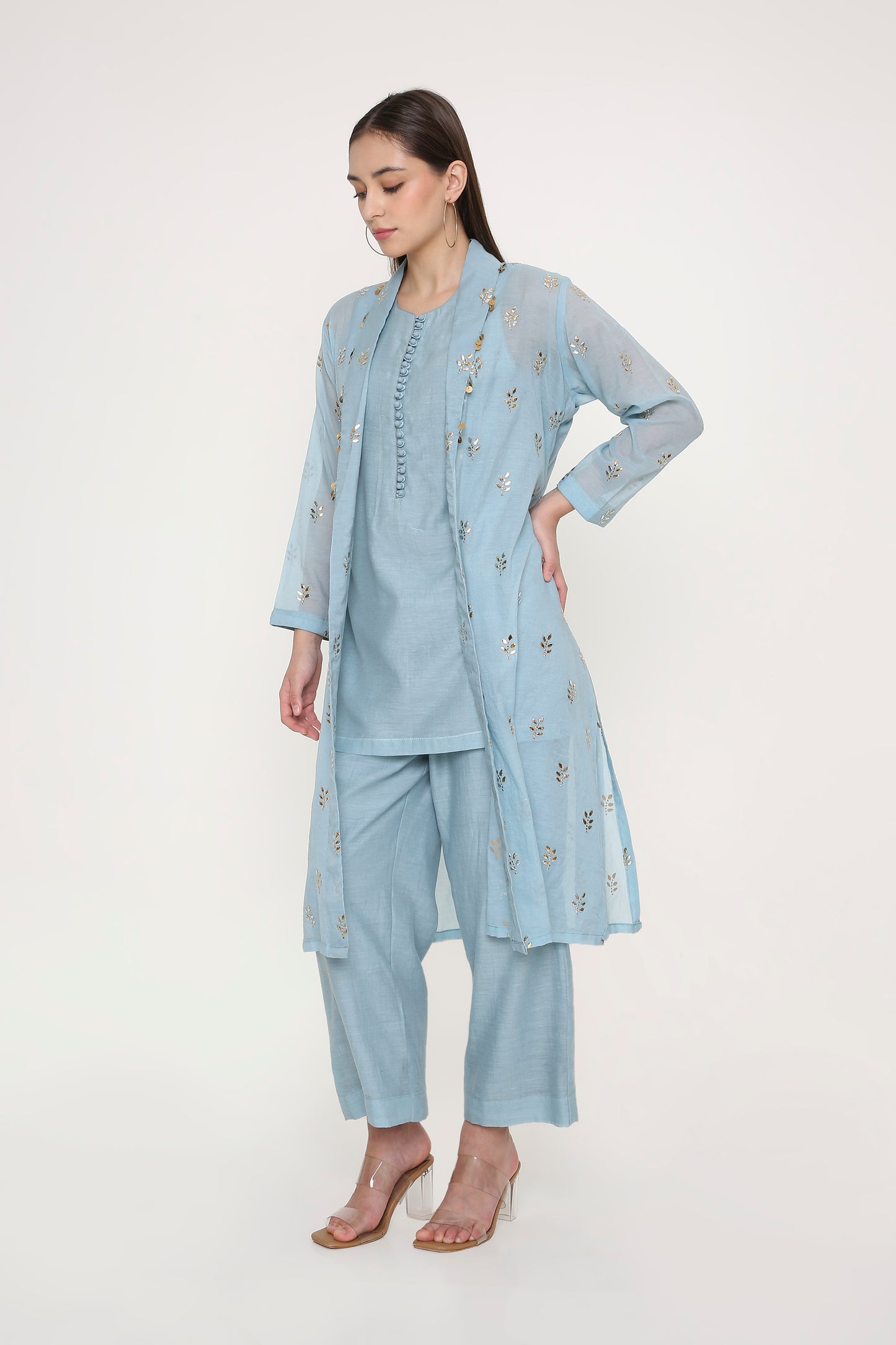 Chanderi Bahaar Set